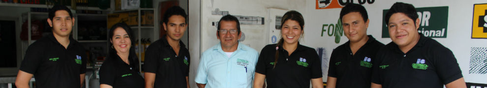 El equipo de trabajo de Oxiferba